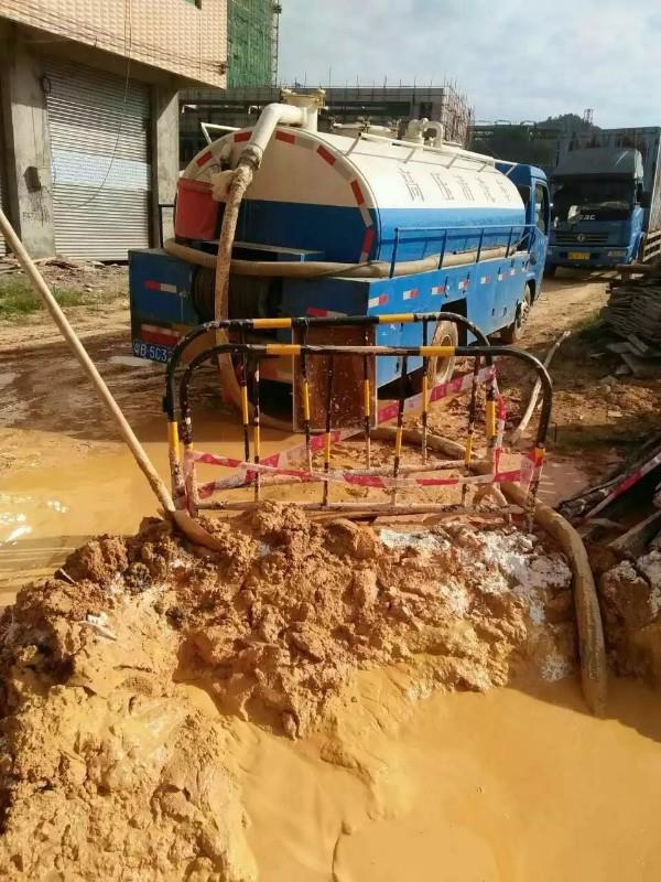 梁山工地淤泥清淤